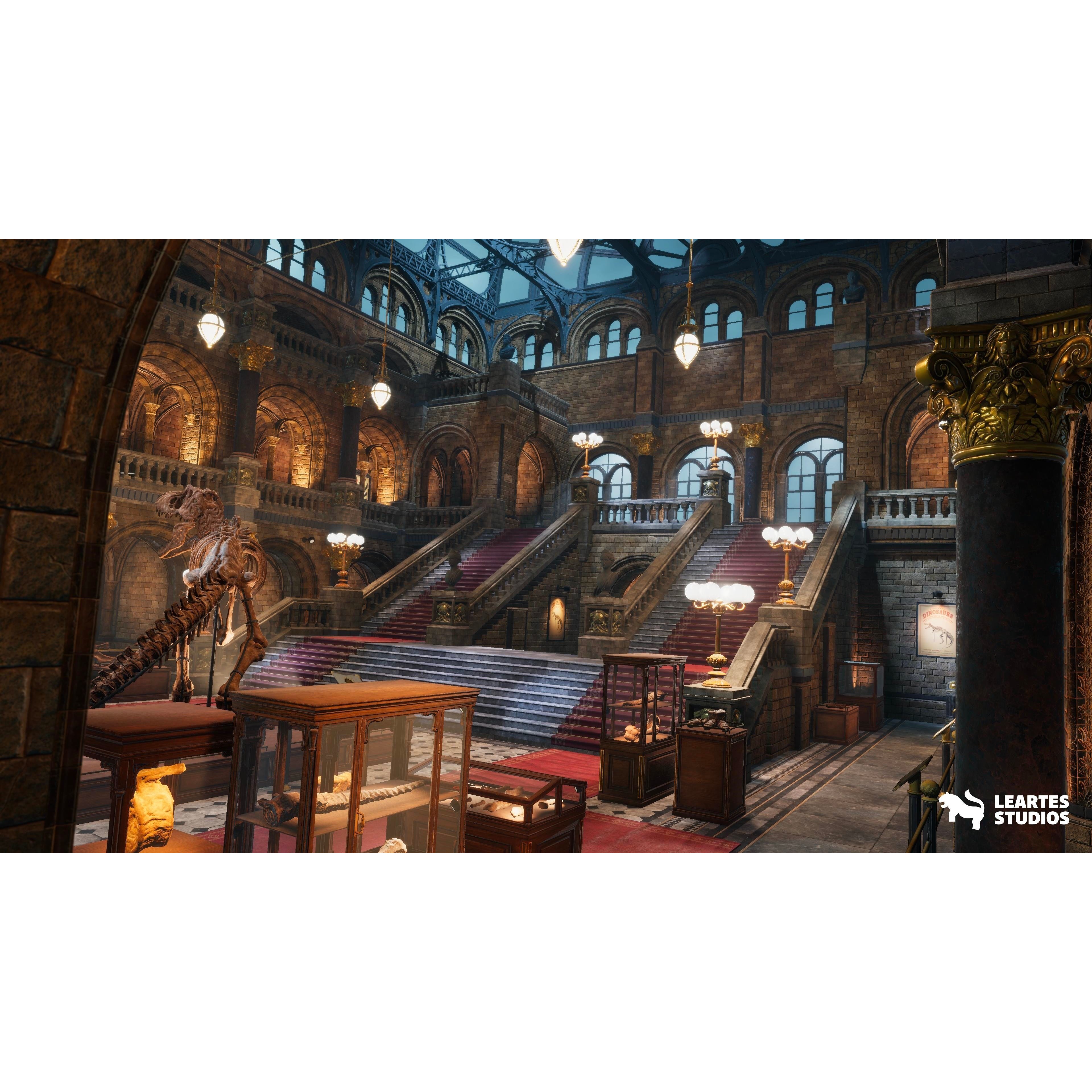 Historical Museum - Low-Poly Game-Ready 3D Model - View 4