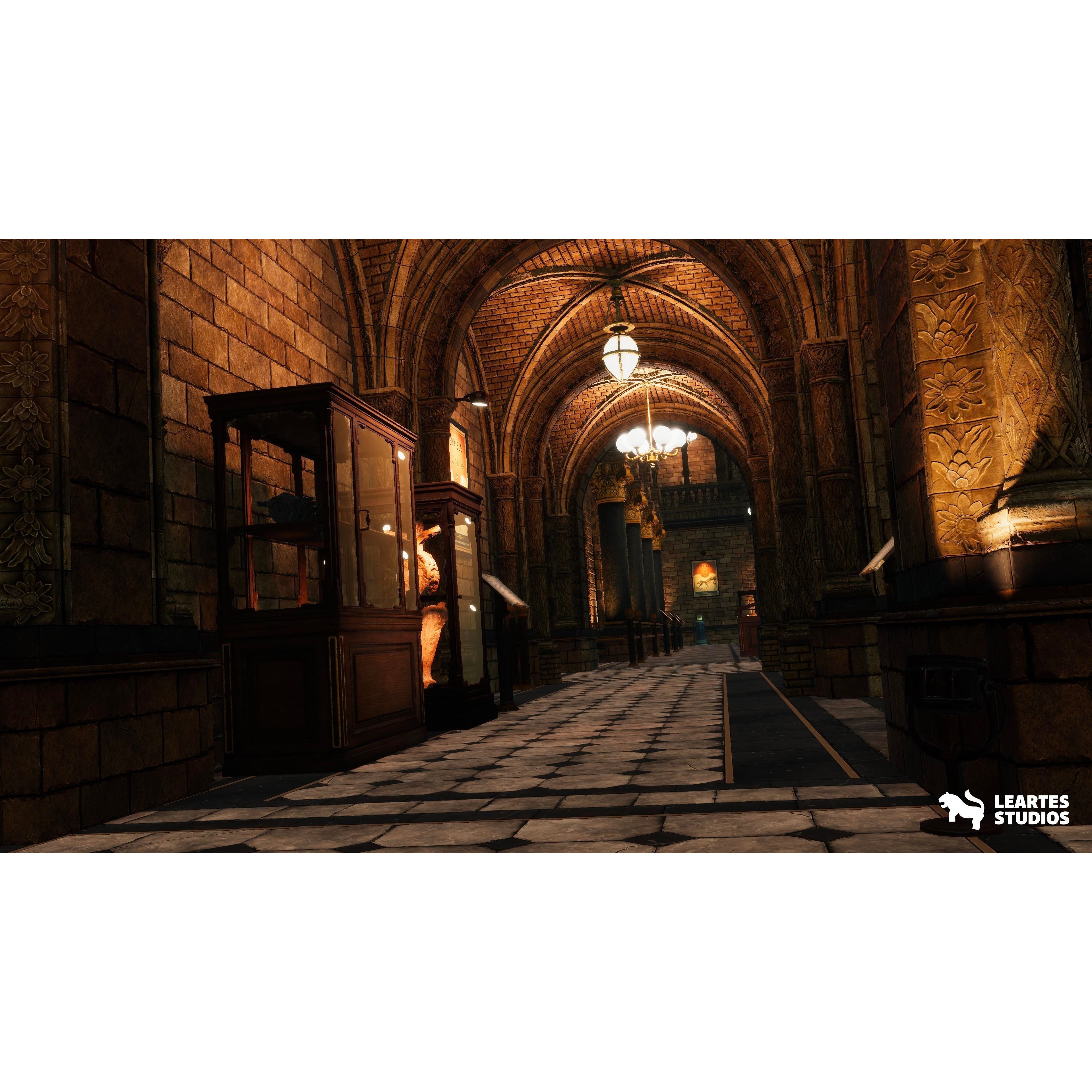 Historical Museum - Low-Poly Game-Ready 3D Model - View 8
