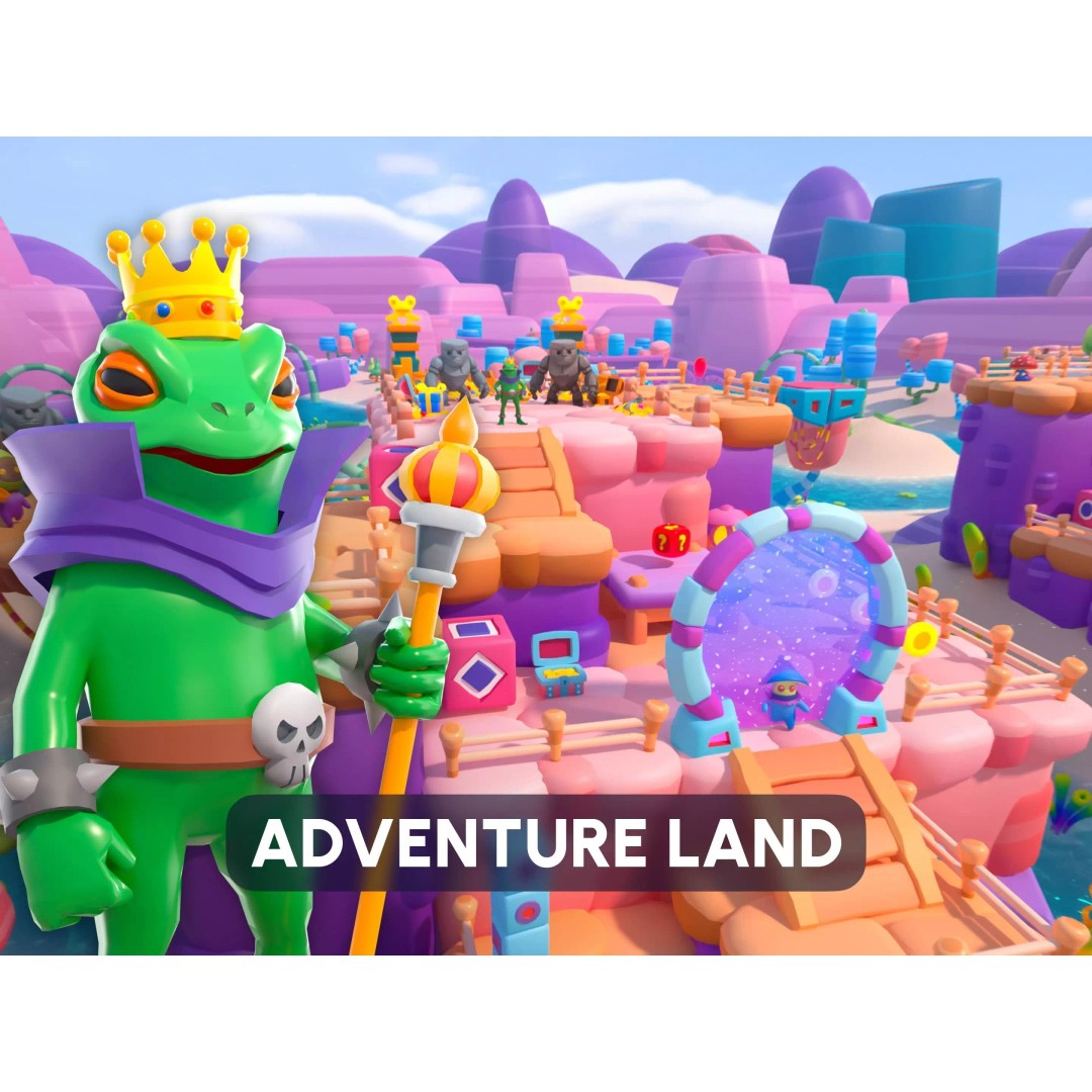 Adventure Land Low-Poly 3D Model – Game Ready Asset Pack, FBX, PBR - View 2