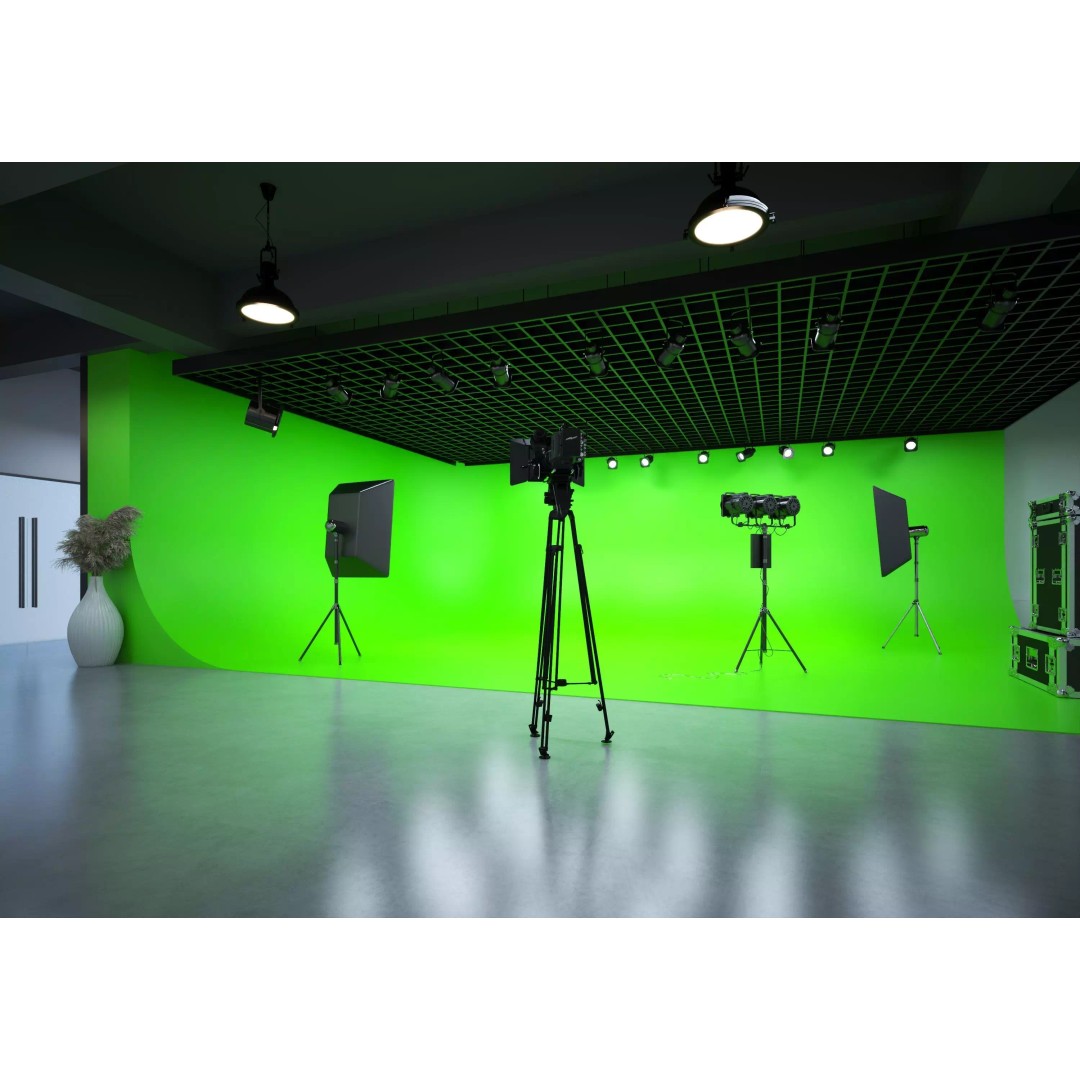 Lighting Studio Scene 3D Model – Low Poly Architectural Asset, FBX, OBJ - View 2
