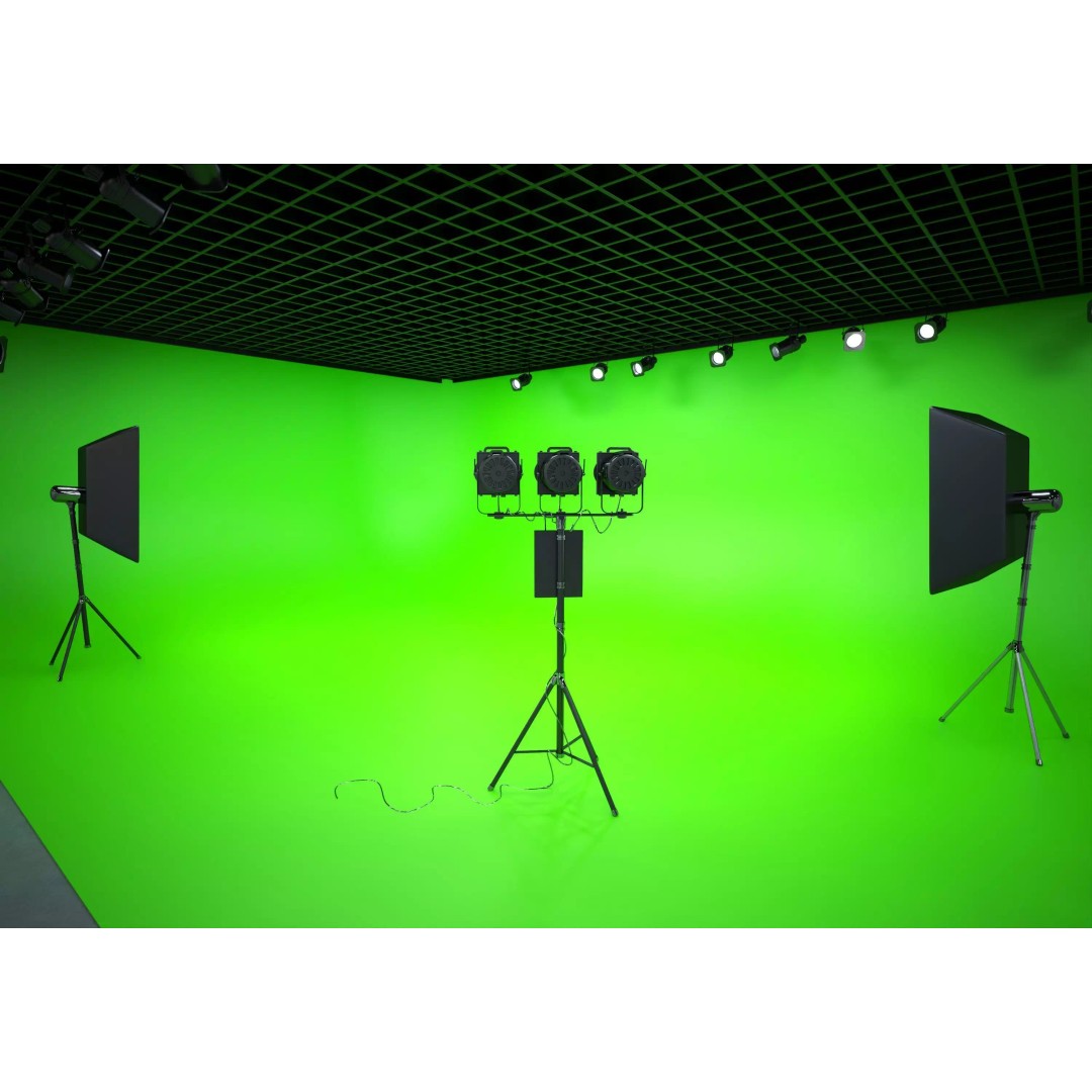 Lighting Studio Scene 3D Model – Low Poly Architectural Asset, FBX, OBJ - View 3