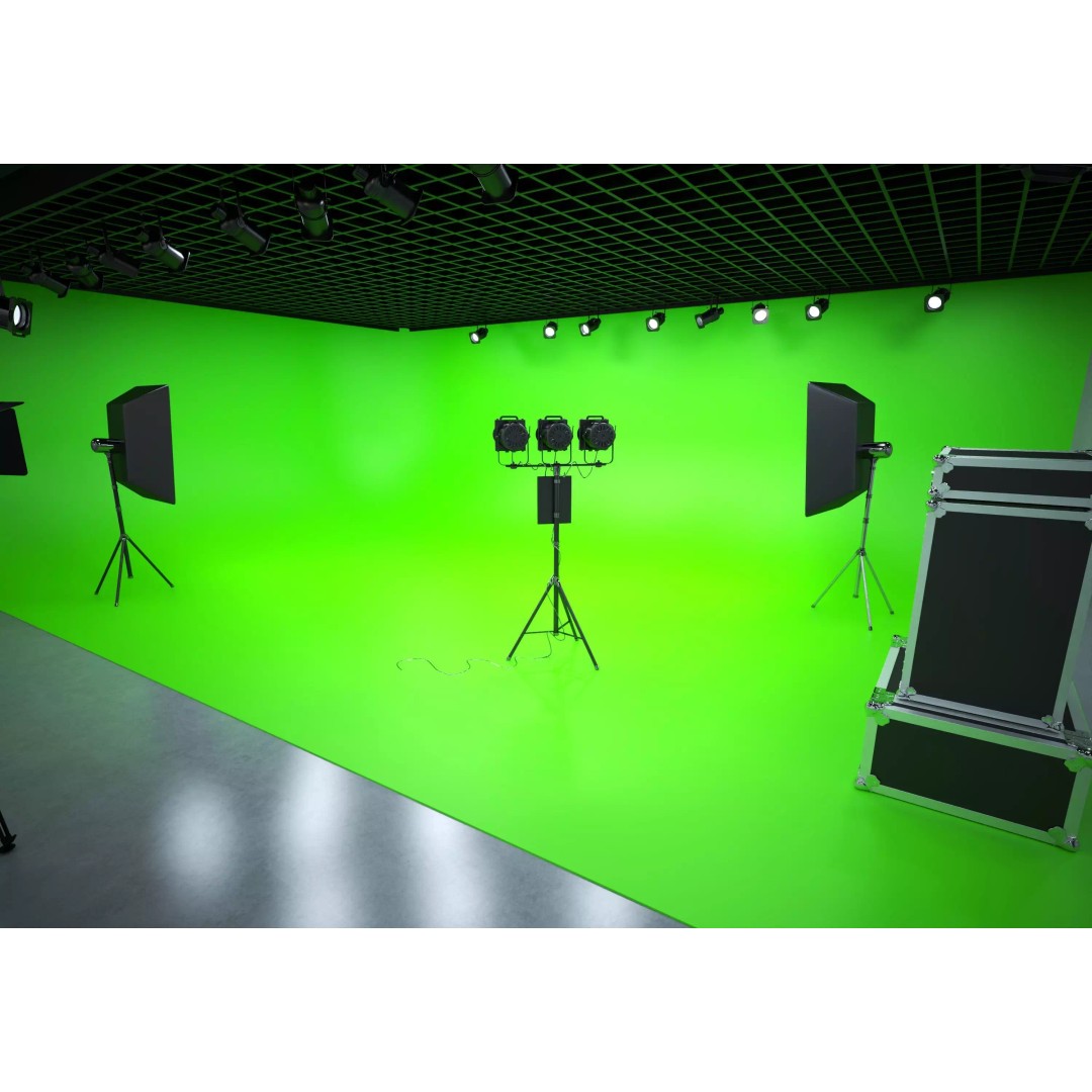 Lighting Studio Scene 3D Model – Low Poly Architectural Asset, FBX, OBJ - View 4