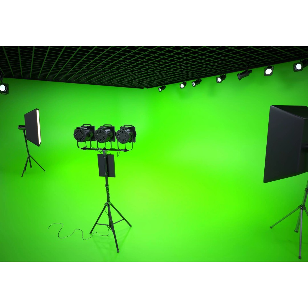Lighting Studio Scene 3D Model – Low Poly Architectural Asset, FBX, OBJ - View 6