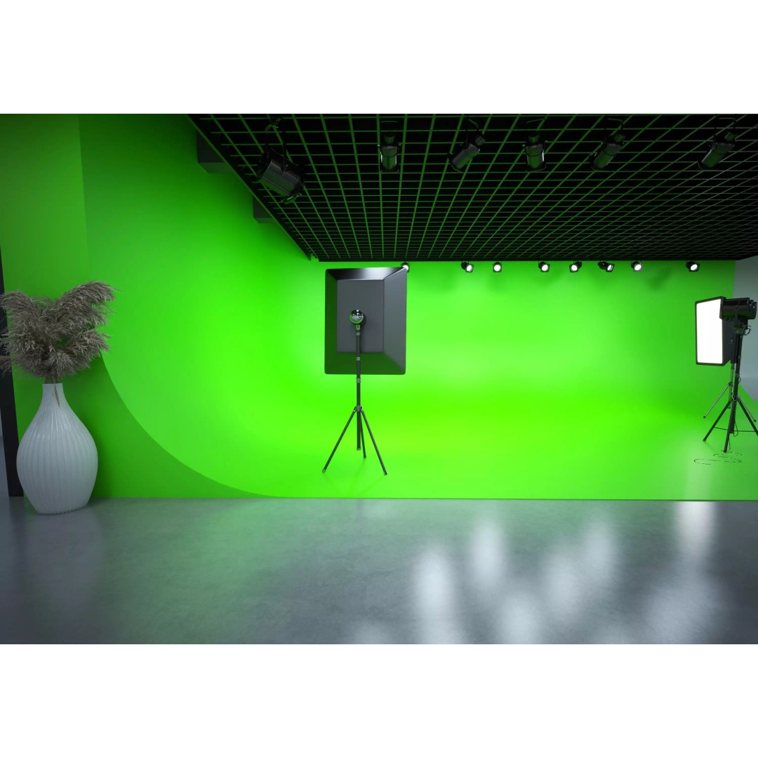 Lighting Studio Scene 3D Model – Low Poly Architectural Asset, FBX, OBJ - View 8