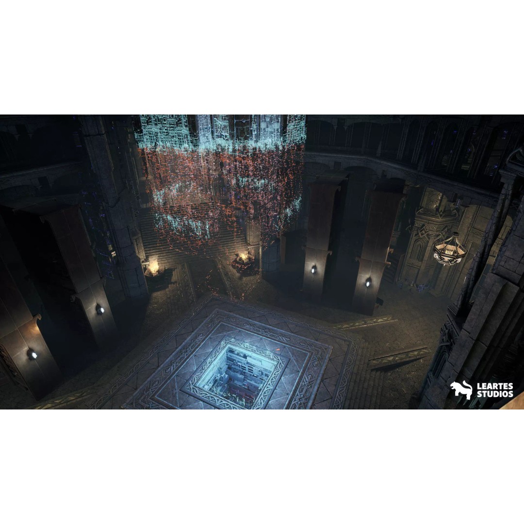 Black Fantasy Castle 3D Model – Low Poly Game Asset, PBR Textures - View 9