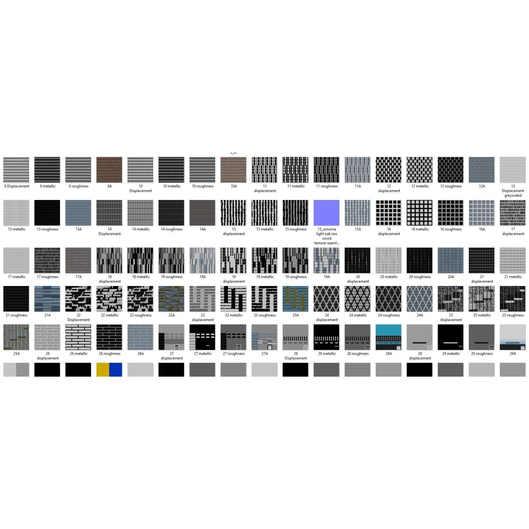 Modern Modular City - Low-Poly Game-Ready 3D Model