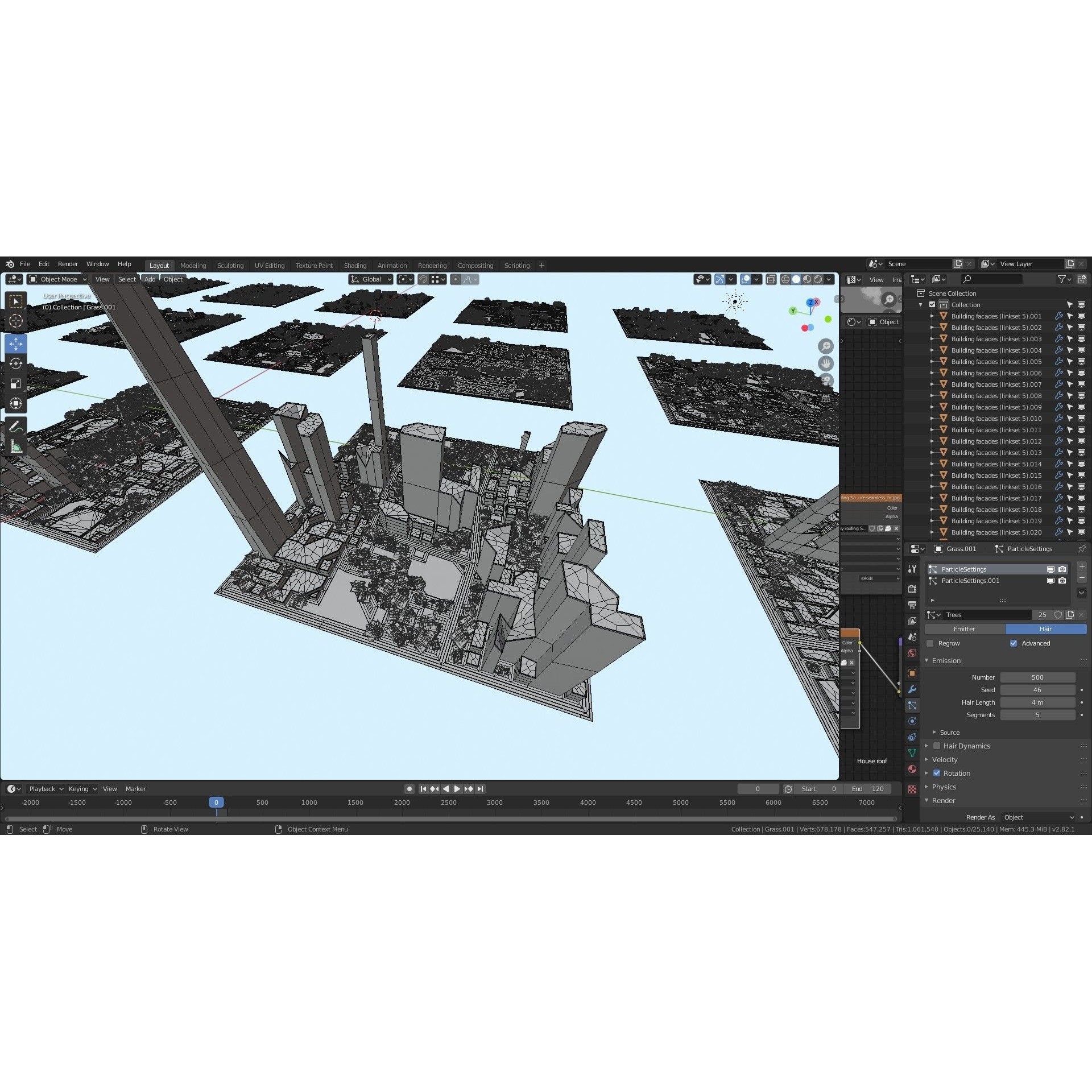 Modern Modular City - Low-Poly Game-Ready 3D Model - View 32