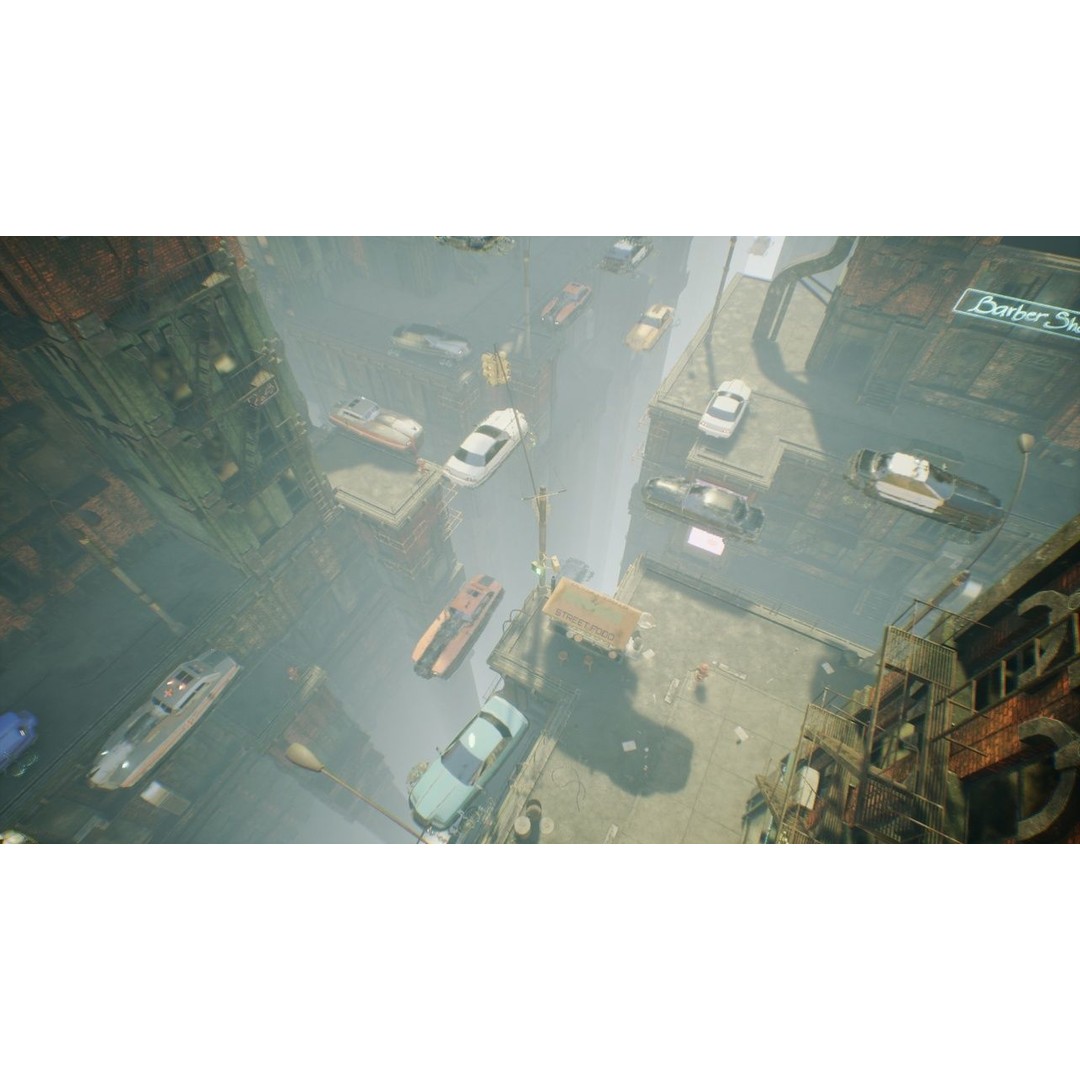Cyberpunk High City 3D Model – Low-Poly Sci-Fi Game Asset, FBX - View 7