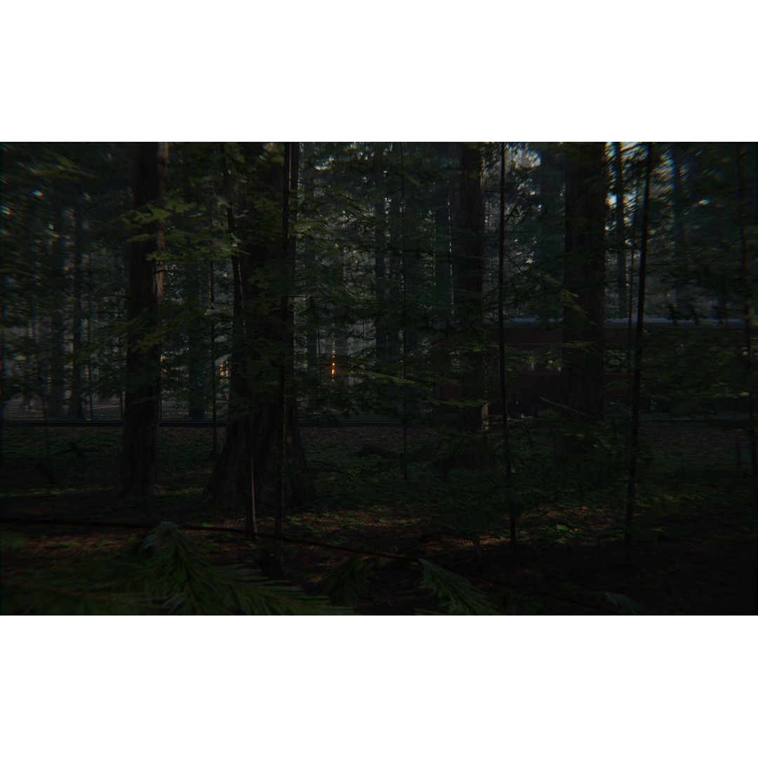 Forest Train 3D Model – High Poly Environment with PBR Textures, Blender - View 13