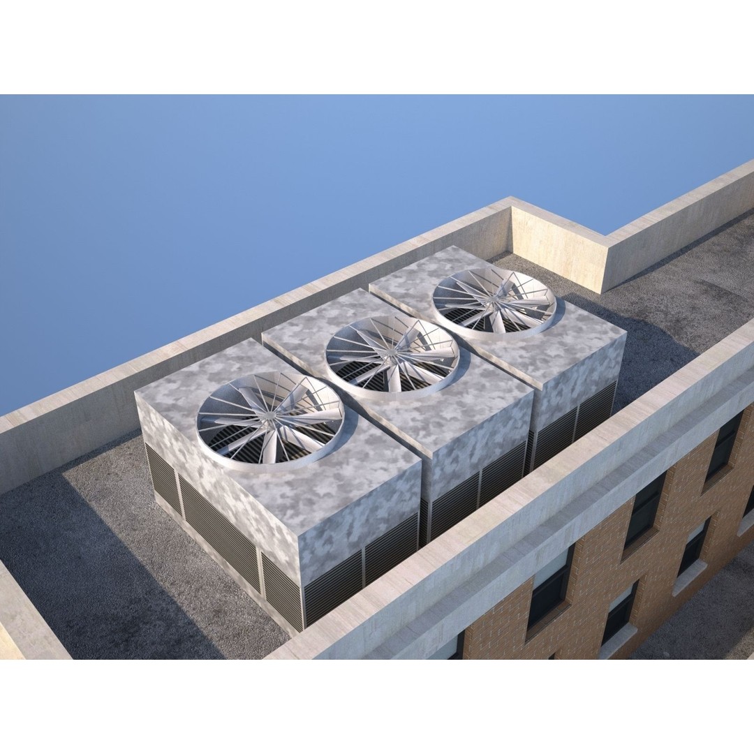 City KC7 3D Model – Art Deco Low Poly Modular City Blocks - View 12