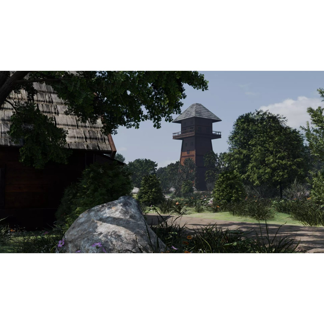 Village Landscape 3D Model – PBR Environment Scene for Blender - View 10