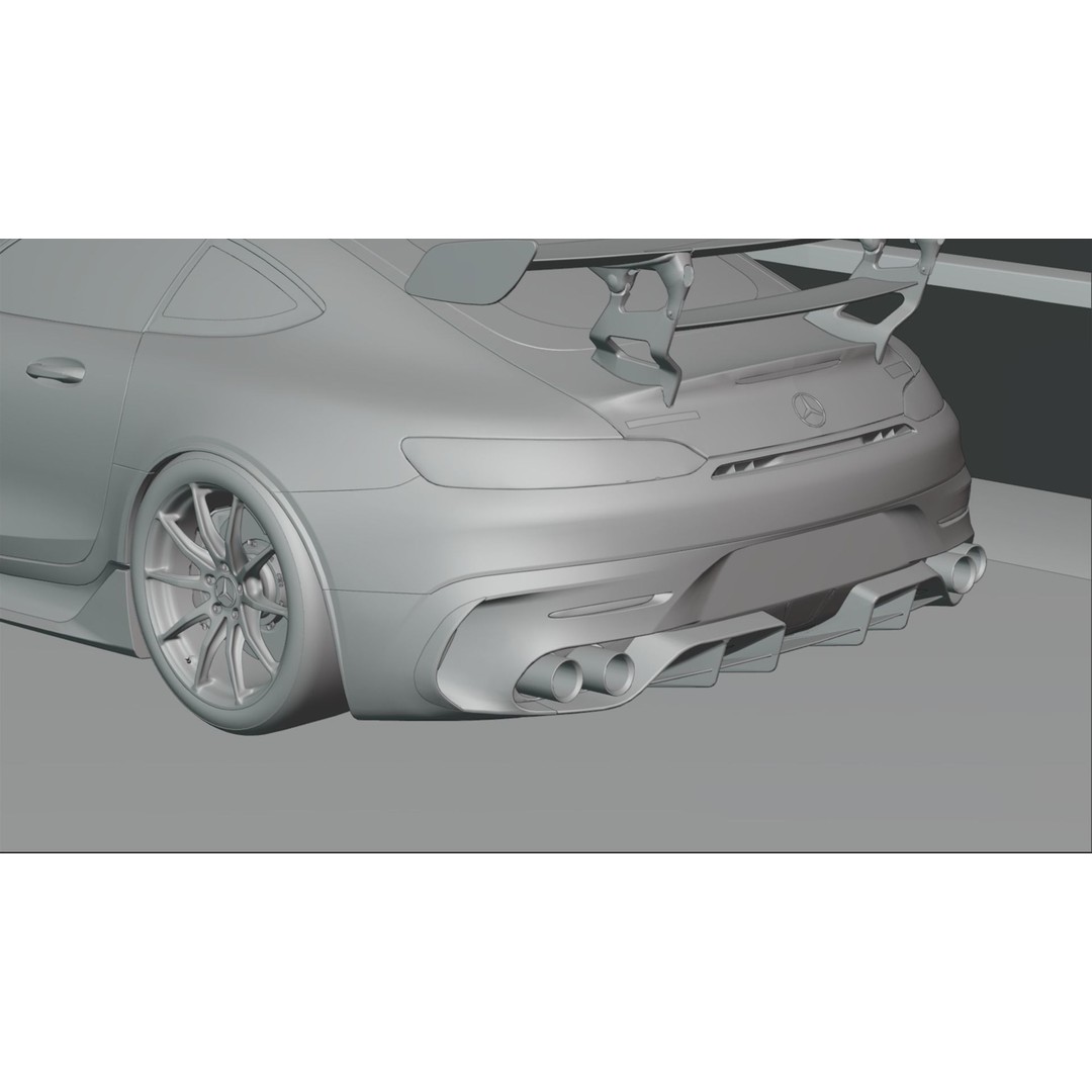 Realistic Race Track 3D Model – Low Poly PBR Asset for Blender - View 23