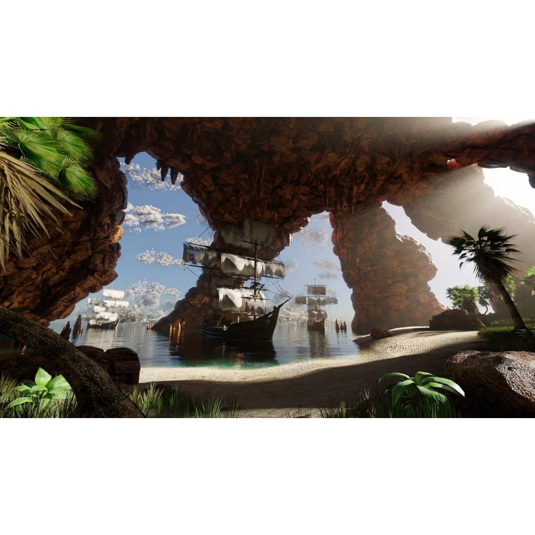 Pirate Island Scene 3D Model – High Poly Landscape, Blender, FBX, OBJ - View 2