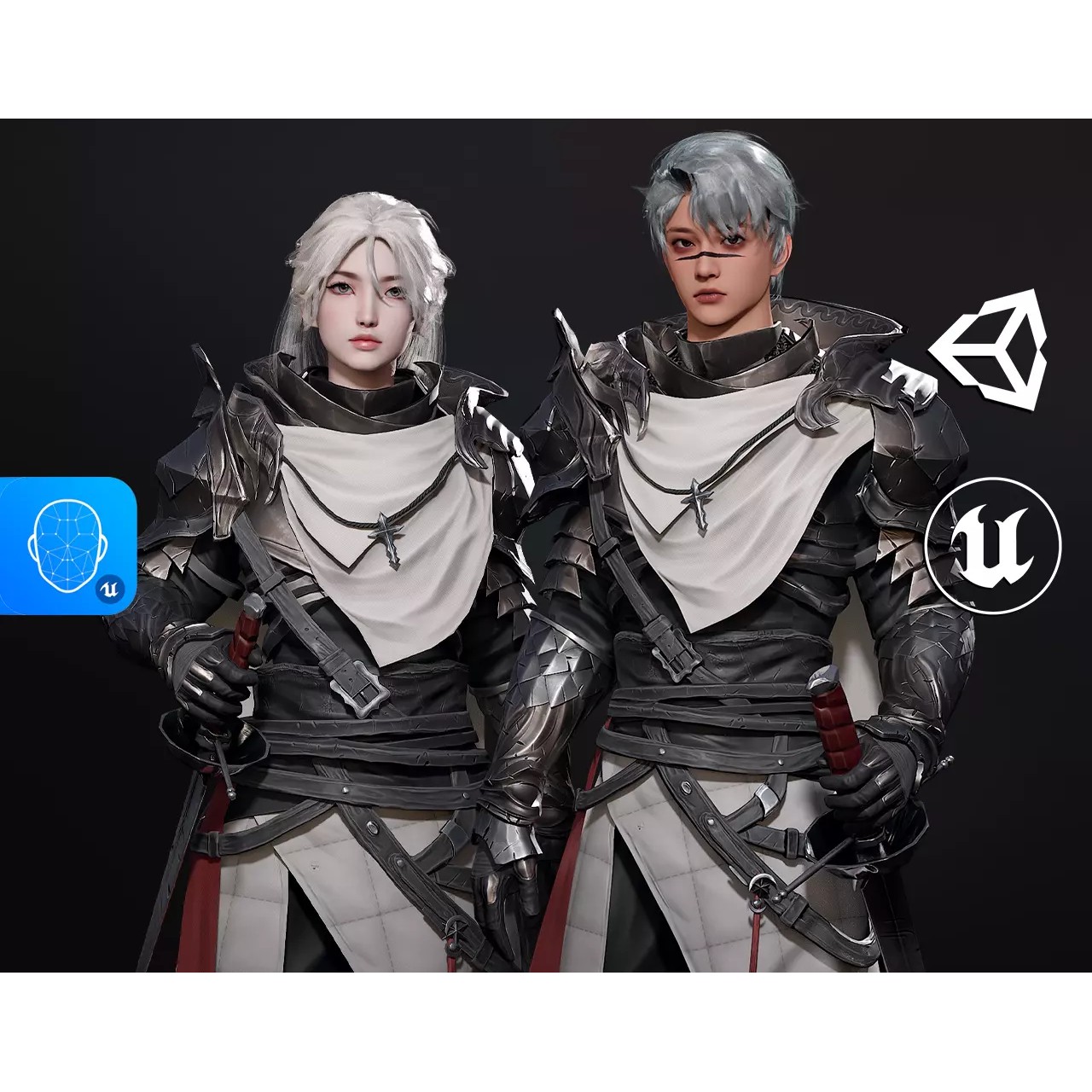 Inquisitor - Low-Poly Game-Ready 3D Model - View 2