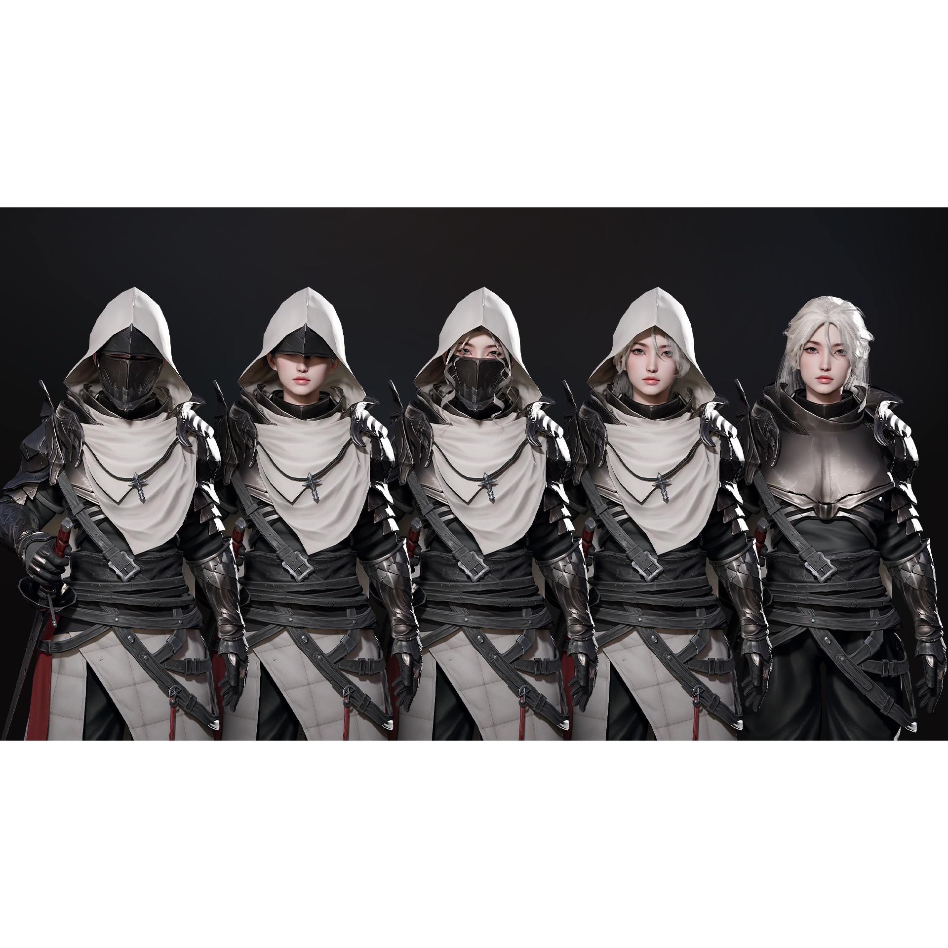 Inquisitor - Low-Poly Game-Ready 3D Model - View 9