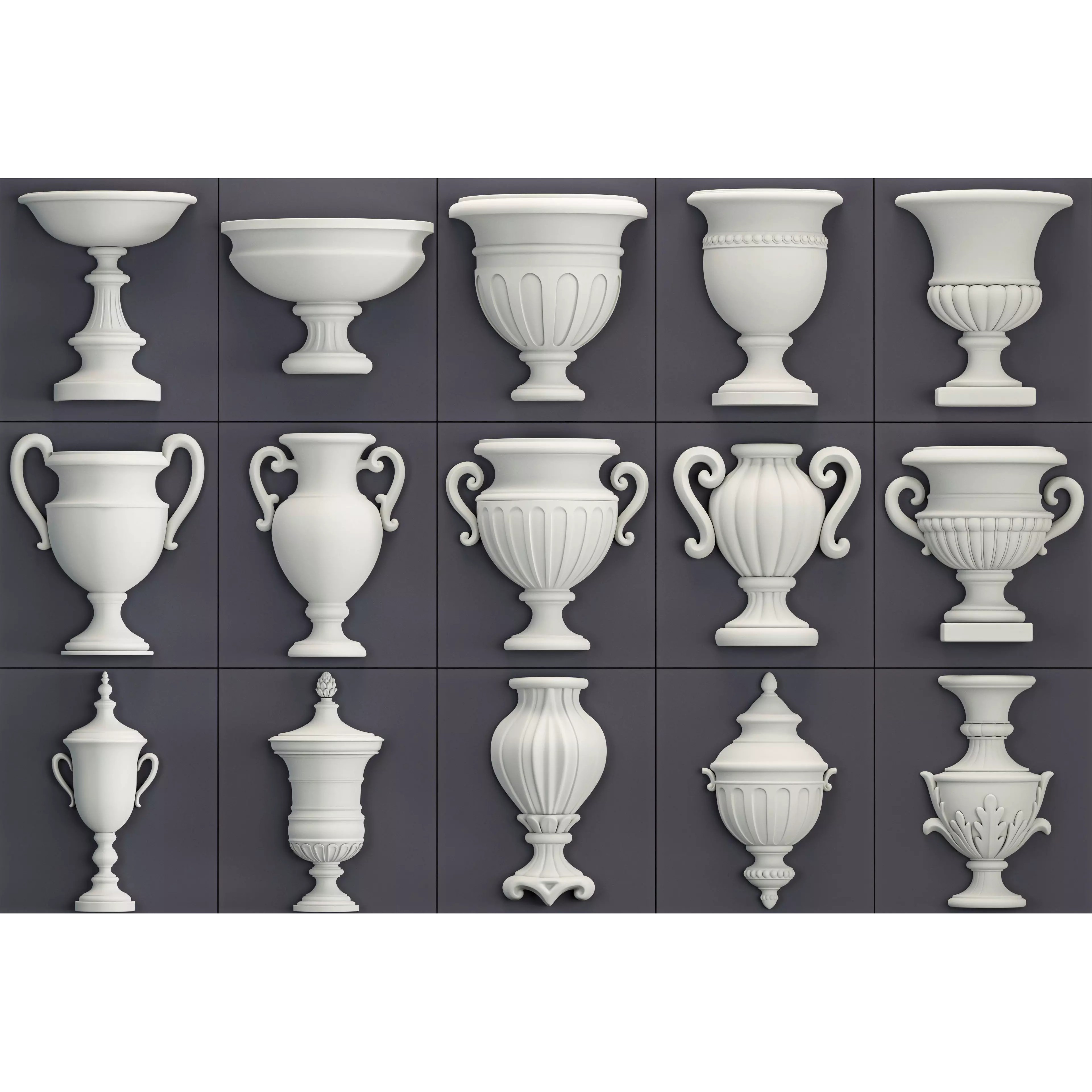 175 Architectural Kitbash - High-Quality 3D Model - View 13