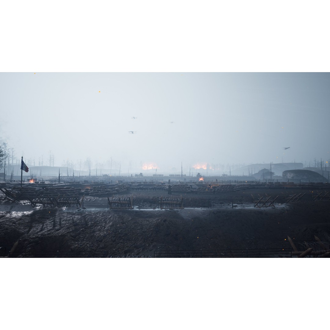 World War Battlefield 3D Model – Low Poly Game Asset, Unreal Engine, FBX - View 16