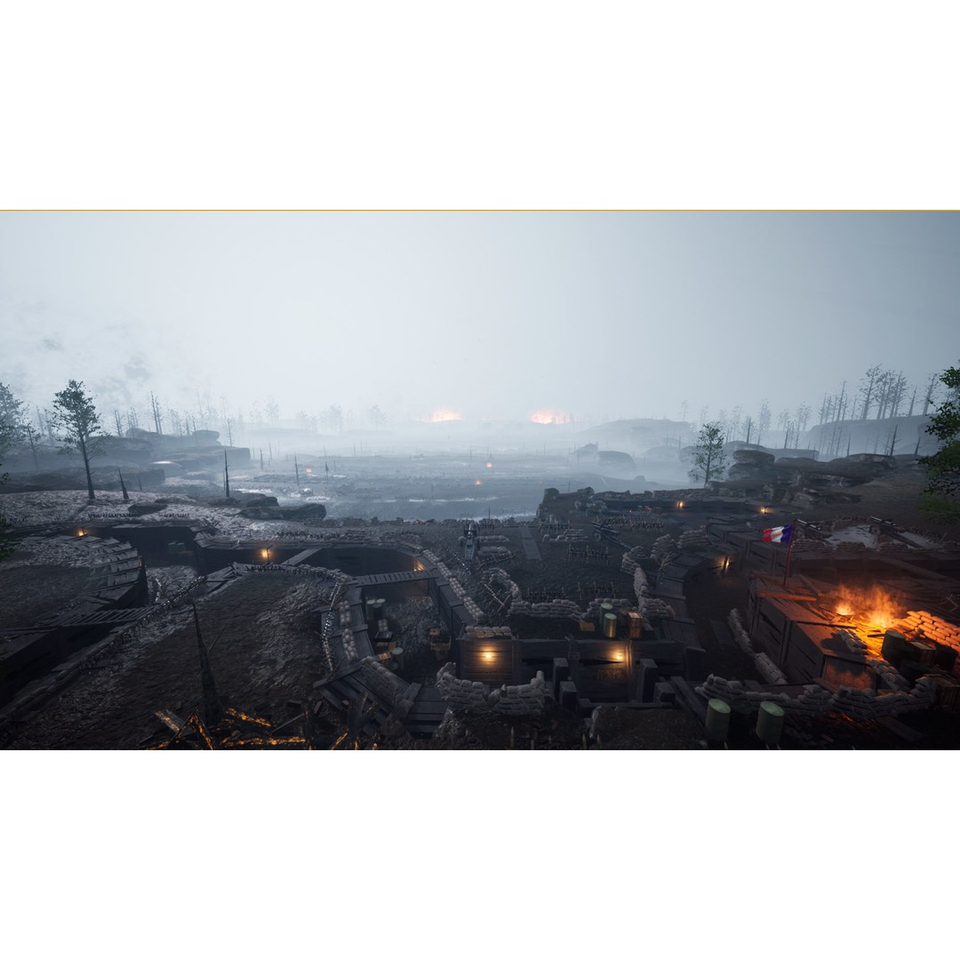 World War Battlefield 3D Model – Low Poly Game Asset, Unreal Engine, FBX - View 20