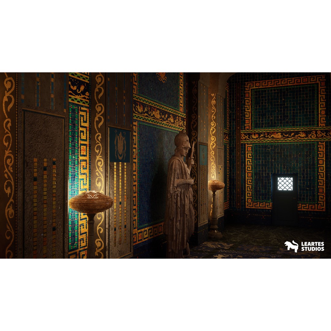 Roman Swimming Pool 3D Model – Low Poly Game Ready Asset, FBX - View 6