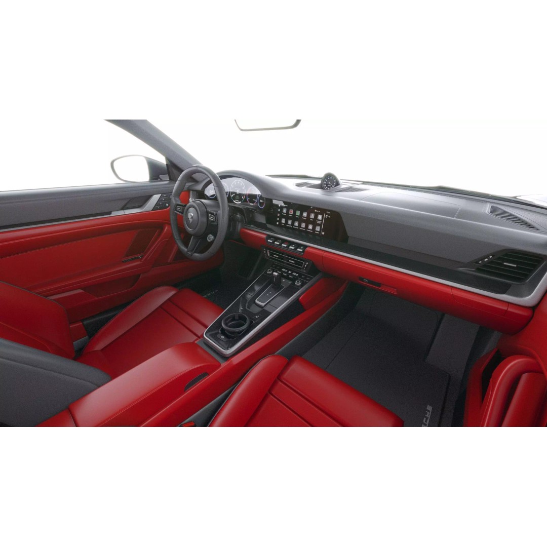 Porsche 911 Turbo S Coupe 2026 3D Model – High Poly Game Asset, FBX, OBJ - View 32