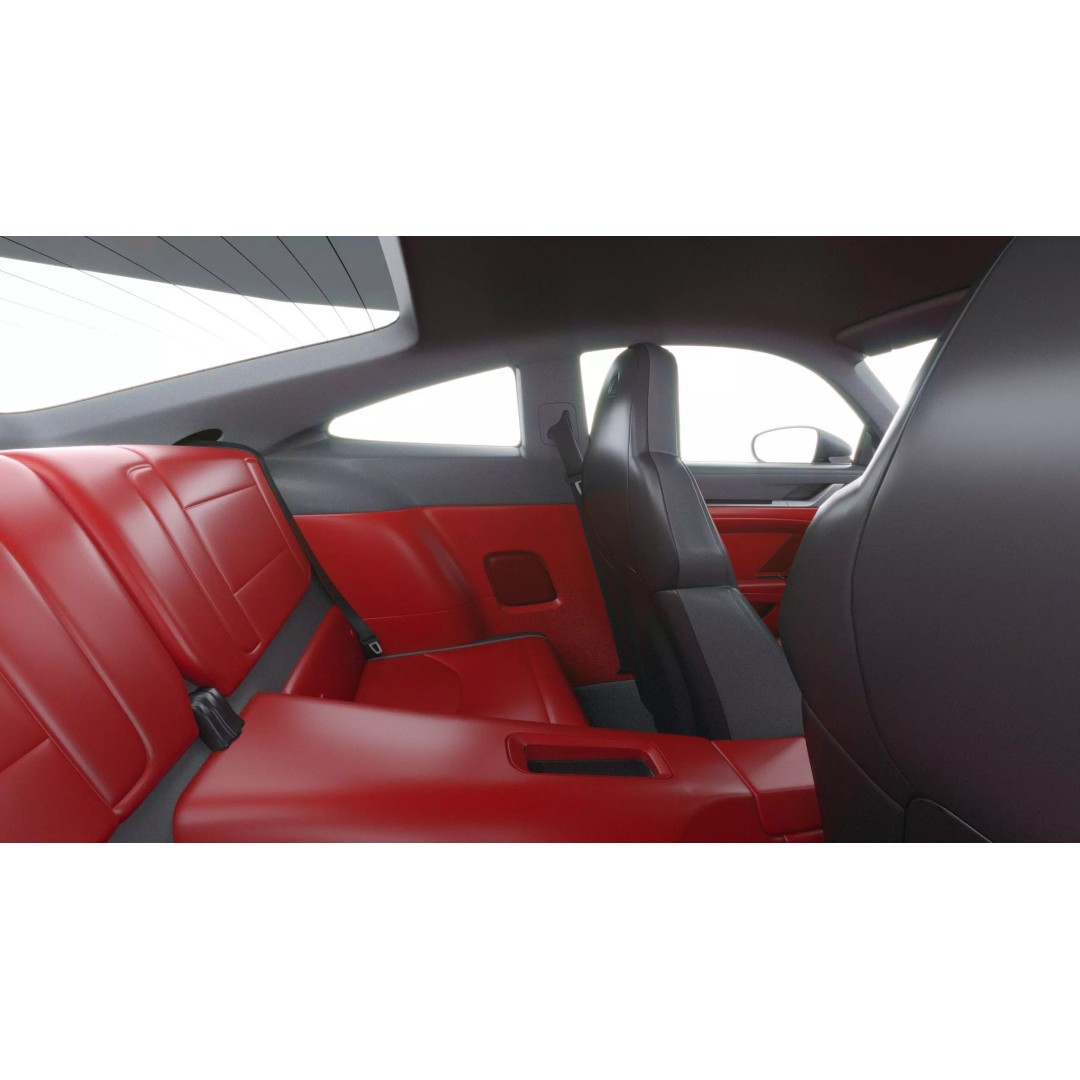 Porsche 911 Turbo S Coupe 2026 3D Model – High Poly Game Asset, FBX, OBJ - View 35