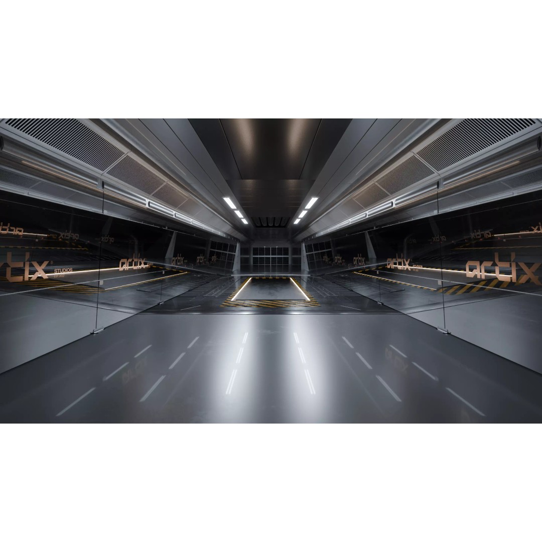 F1 Wind Tunnel 3D Model – Professional Studio Scene, Blender - View 10