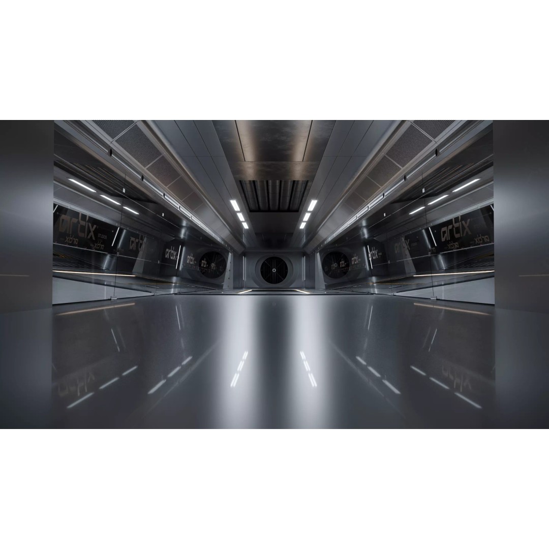 F1 Wind Tunnel 3D Model – Professional Studio Scene, Blender - View 12