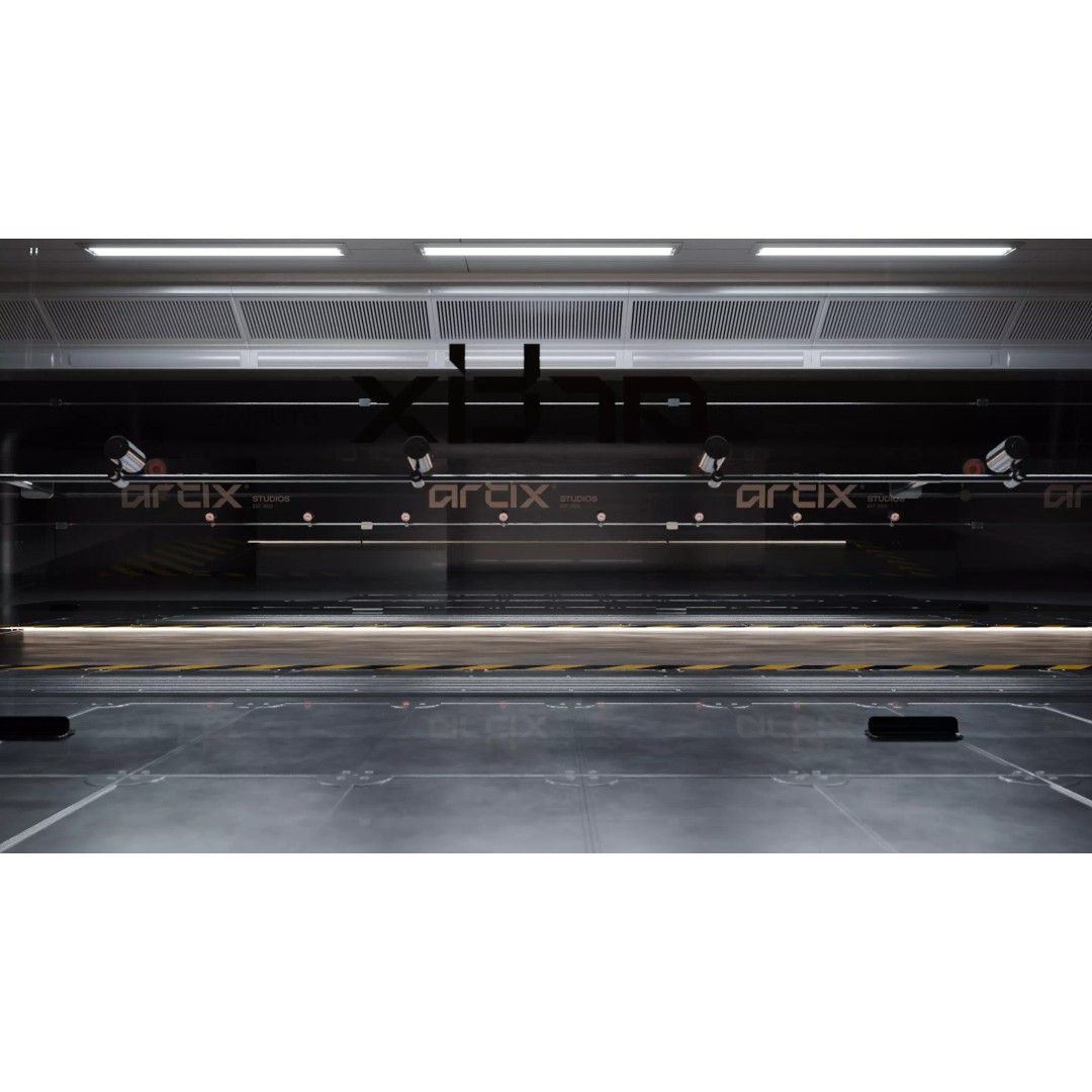 F1 Wind Tunnel 3D Model – Professional Studio Scene, Blender - View 13