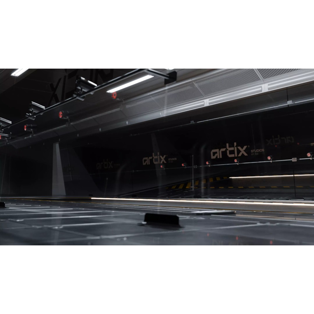 F1 Wind Tunnel 3D Model – Professional Studio Scene, Blender - View 14