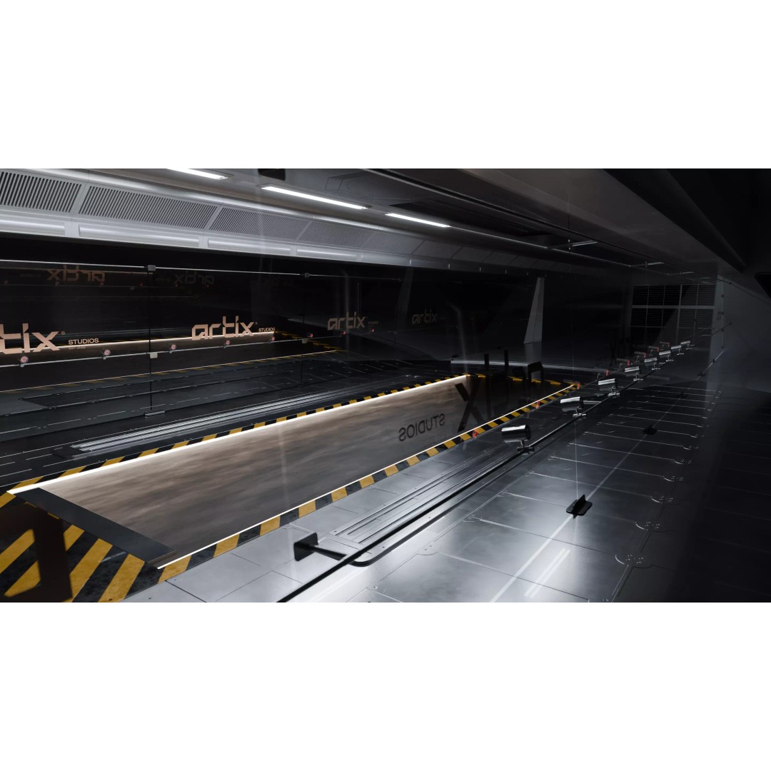 F1 Wind Tunnel 3D Model – Professional Studio Scene, Blender - View 17