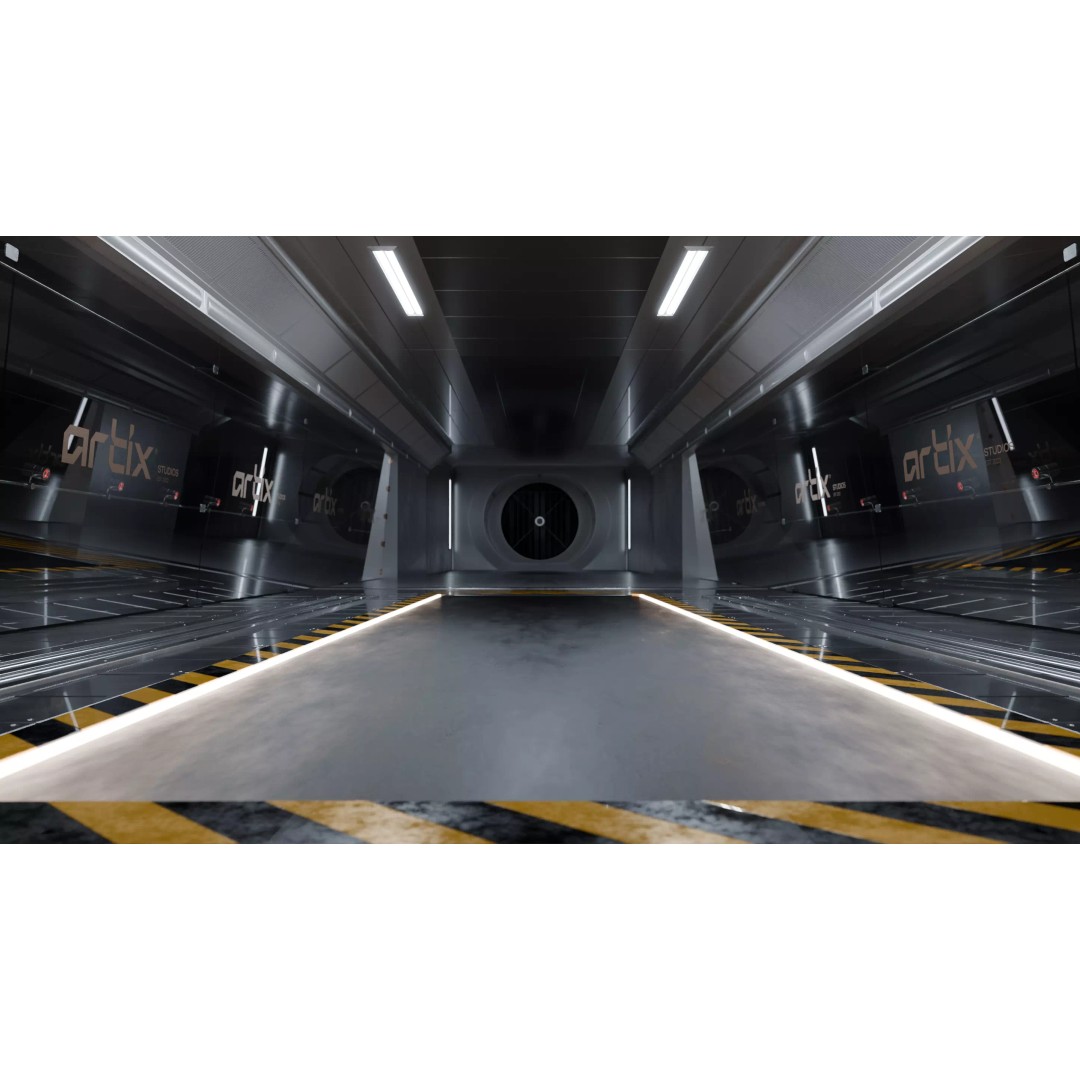 F1 Wind Tunnel 3D Model – Professional Studio Scene, Blender - View 19