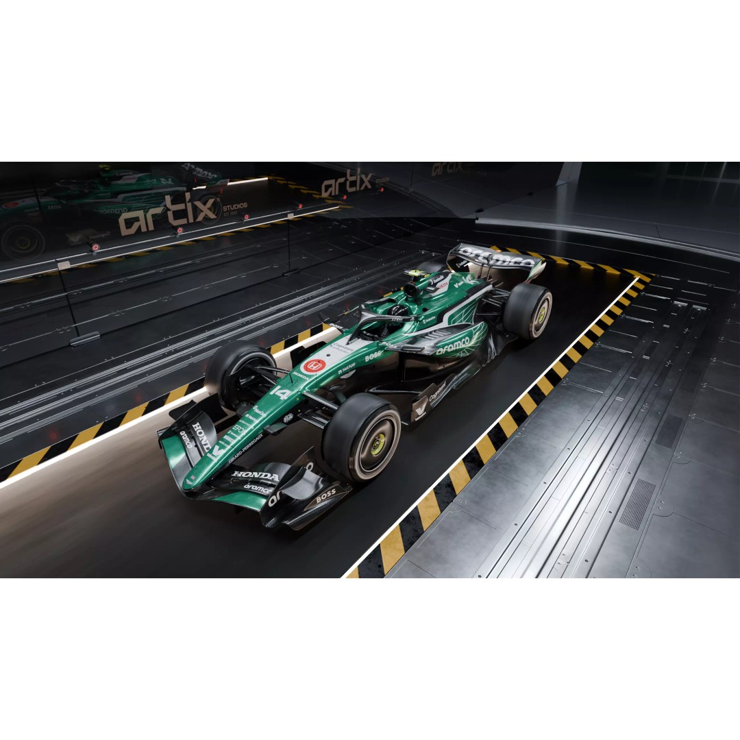 F1 Wind Tunnel 3D Model – Professional Studio Scene, Blender - View 2