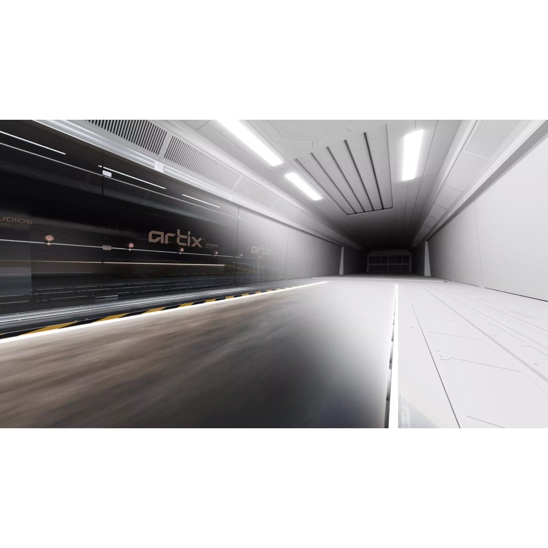 F1 Wind Tunnel 3D Model – Professional Studio Scene, Blender - View 24