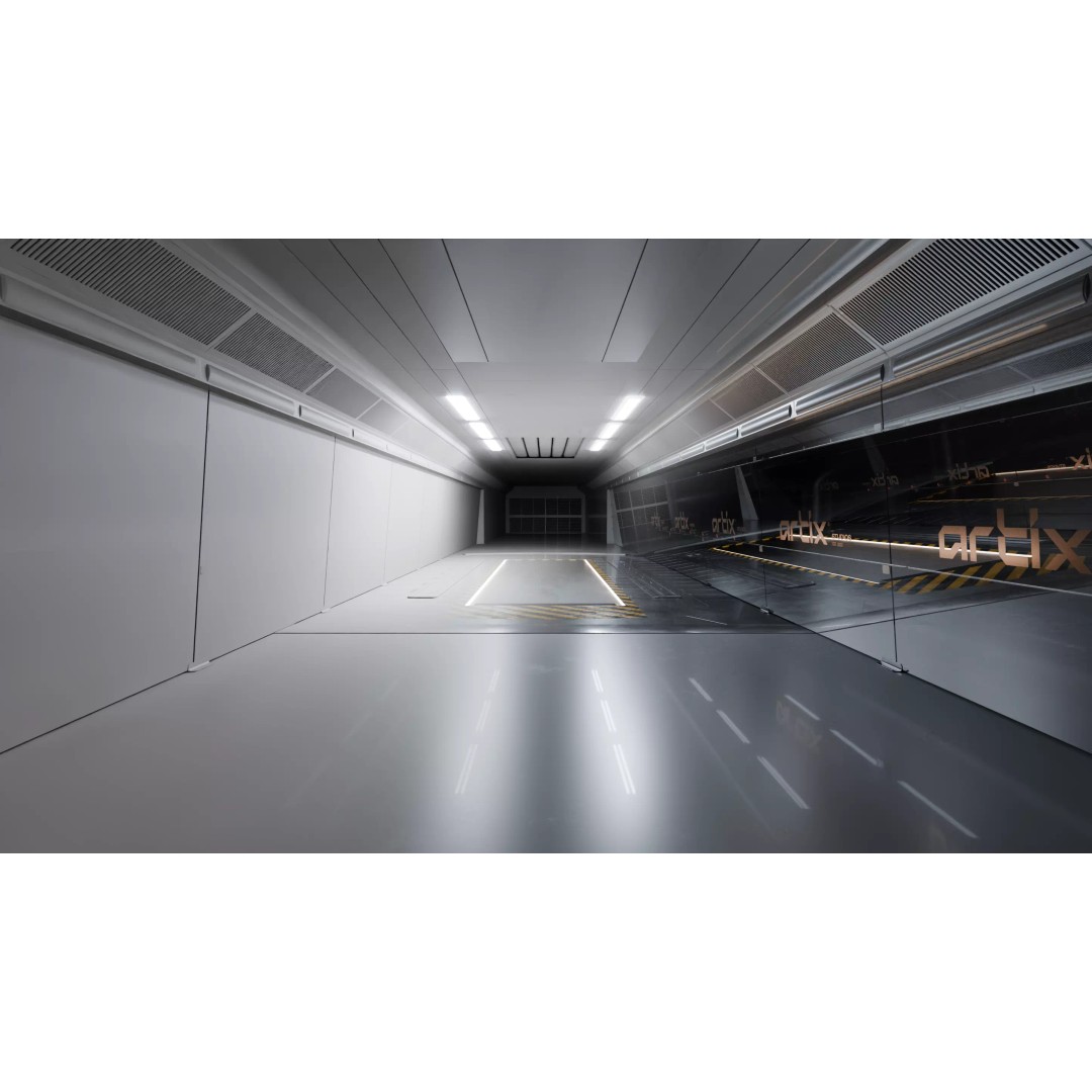 F1 Wind Tunnel 3D Model – Professional Studio Scene, Blender - View 27