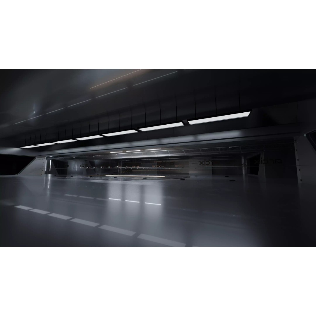 F1 Wind Tunnel 3D Model – Professional Studio Scene, Blender - View 4