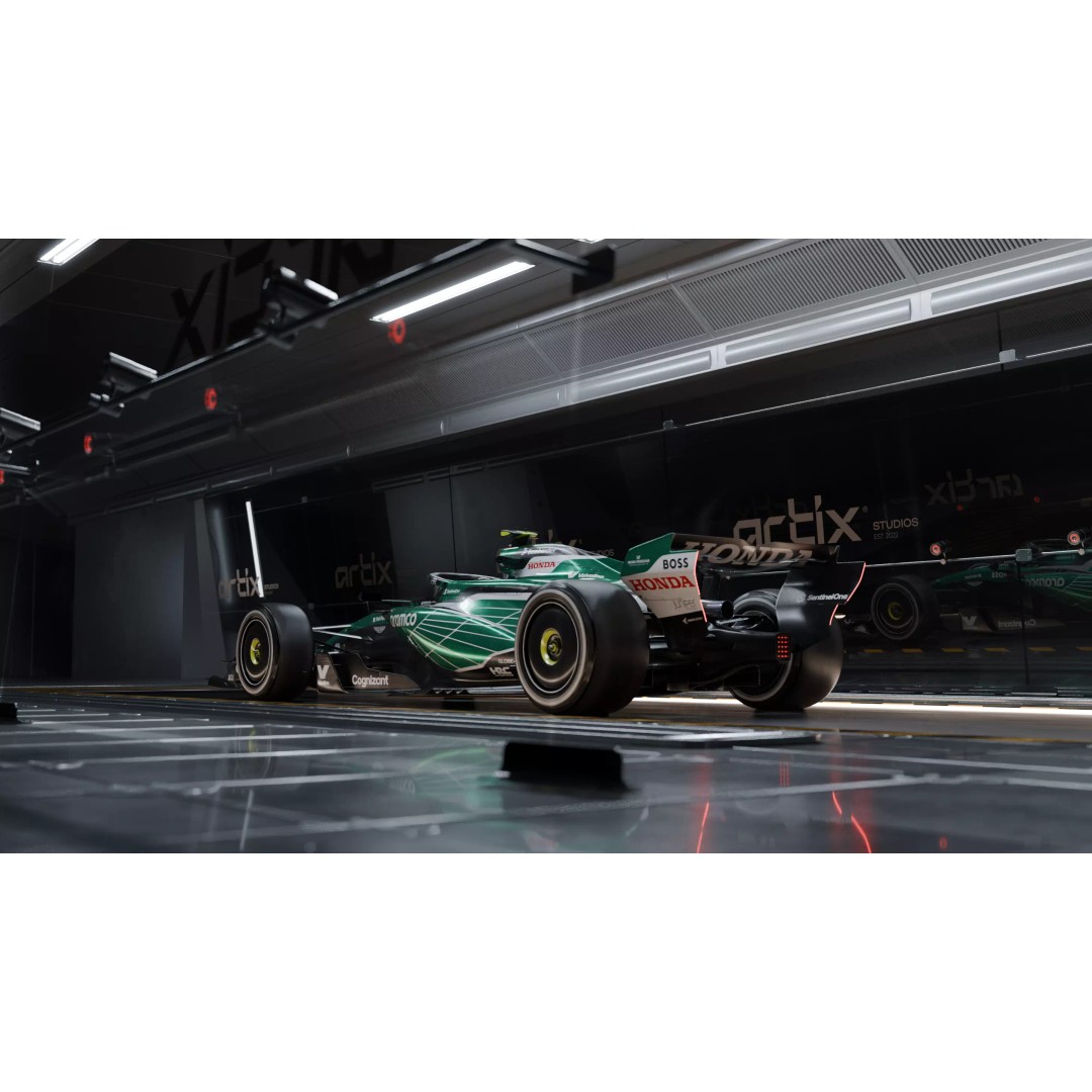 F1 Wind Tunnel 3D Model – Professional Studio Scene, Blender - View 5