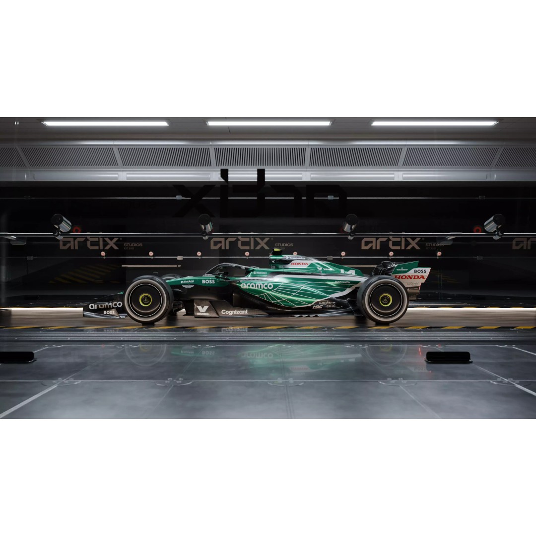 F1 Wind Tunnel 3D Model – Professional Studio Scene, Blender - View 7