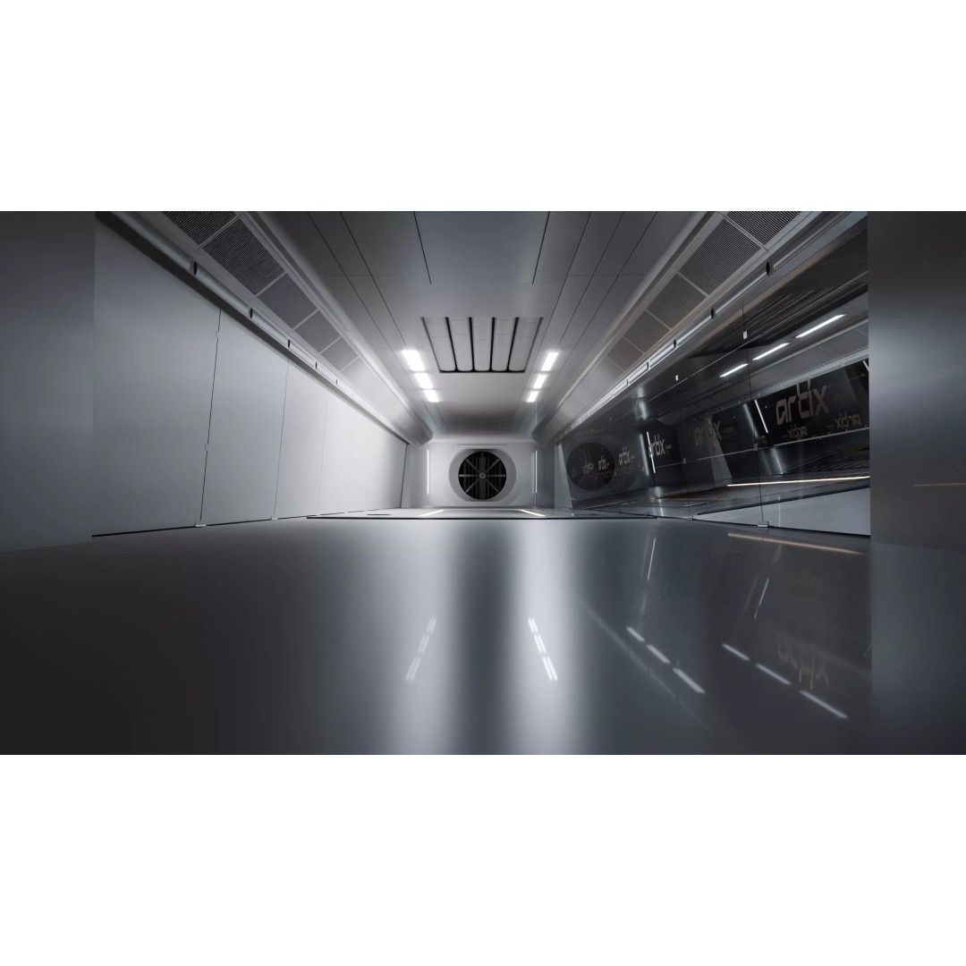 F1 Wind Tunnel 3D Model – Professional Studio Scene, Blender - View 9