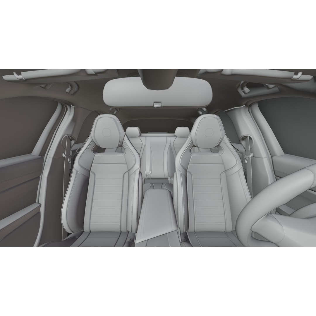 Alfa Romeo Giulia 2024 3D Model – High-Quality Car Asset, FBX/OBJ - View 16