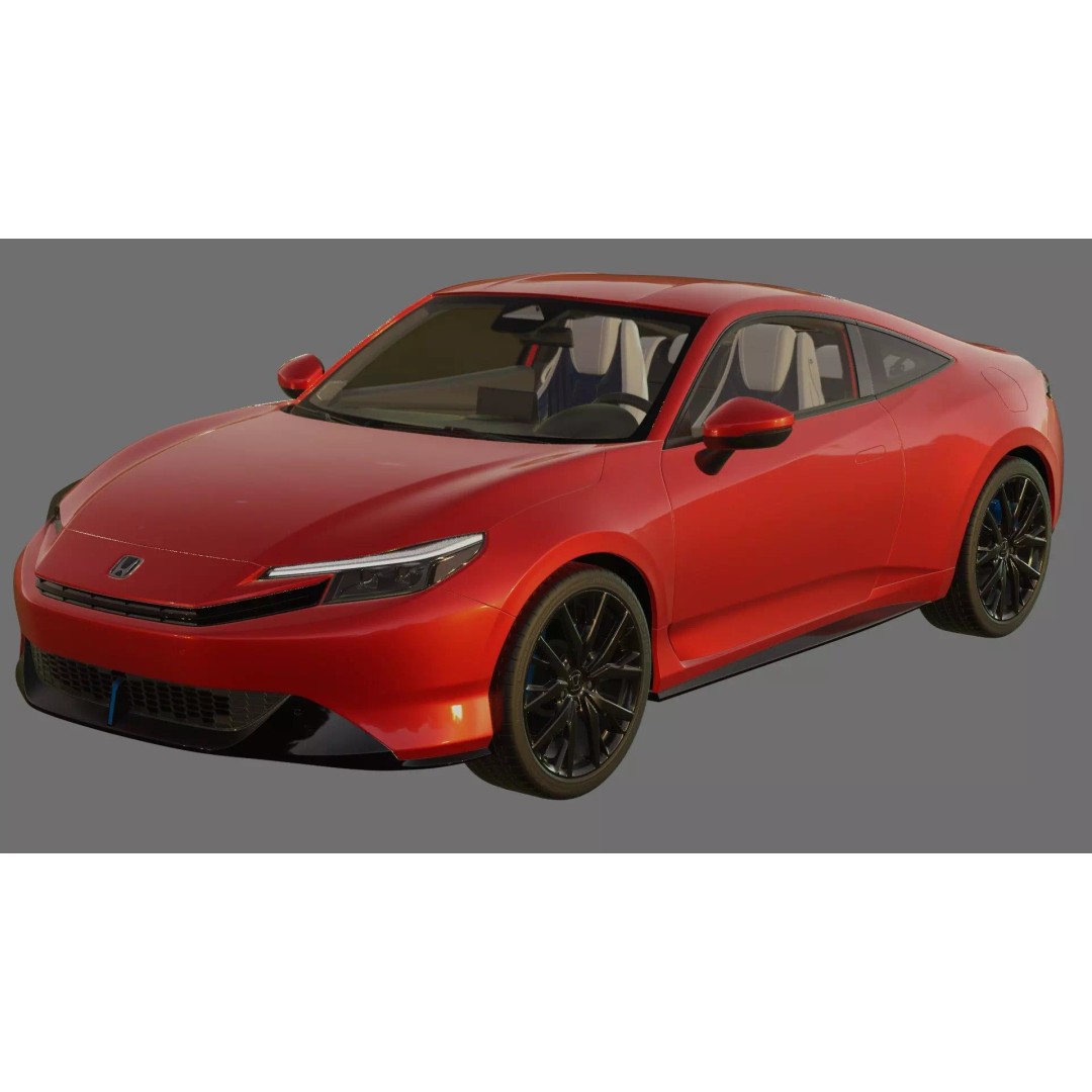 Honda Prelude 2026 3D Model – Detailed Interior & Exterior, FBX/OBJ - View 22
