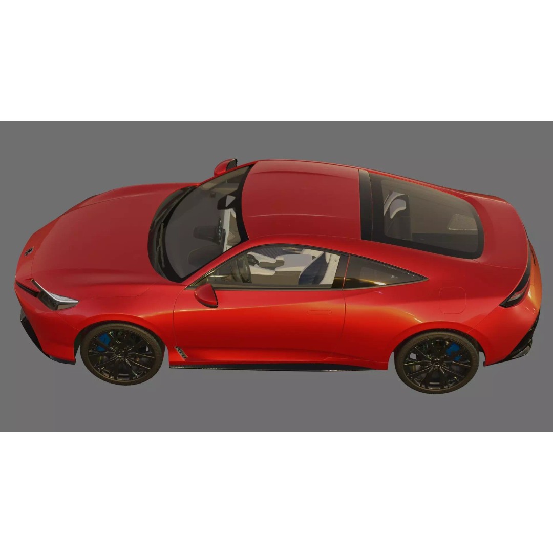 Honda Prelude 2026 3D Model – Detailed Interior & Exterior, FBX/OBJ - View 24