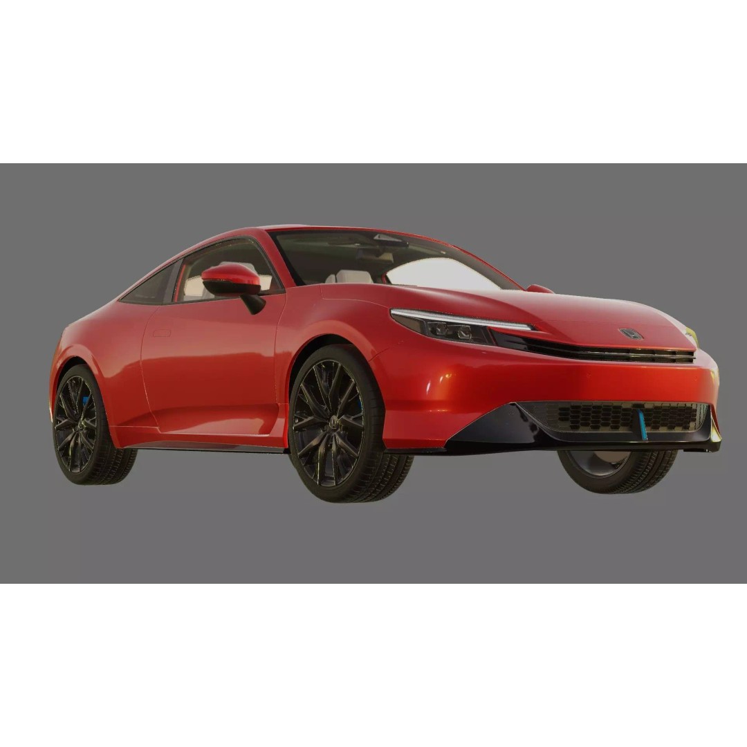 Honda Prelude 2026 3D Model – Detailed Interior & Exterior, FBX/OBJ - View 27