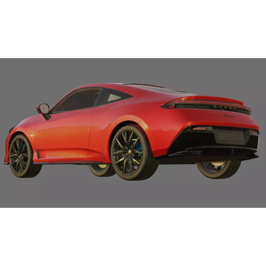 Honda Prelude 2026 3D Model – Detailed Interior & Exterior, FBX/OBJ - View 28