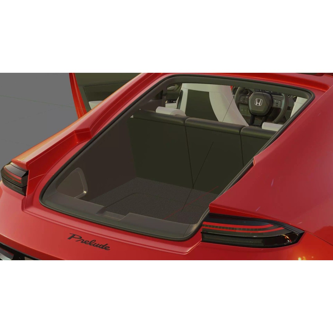 Honda Prelude 2026 3D Model – Detailed Interior & Exterior, FBX/OBJ - View 31