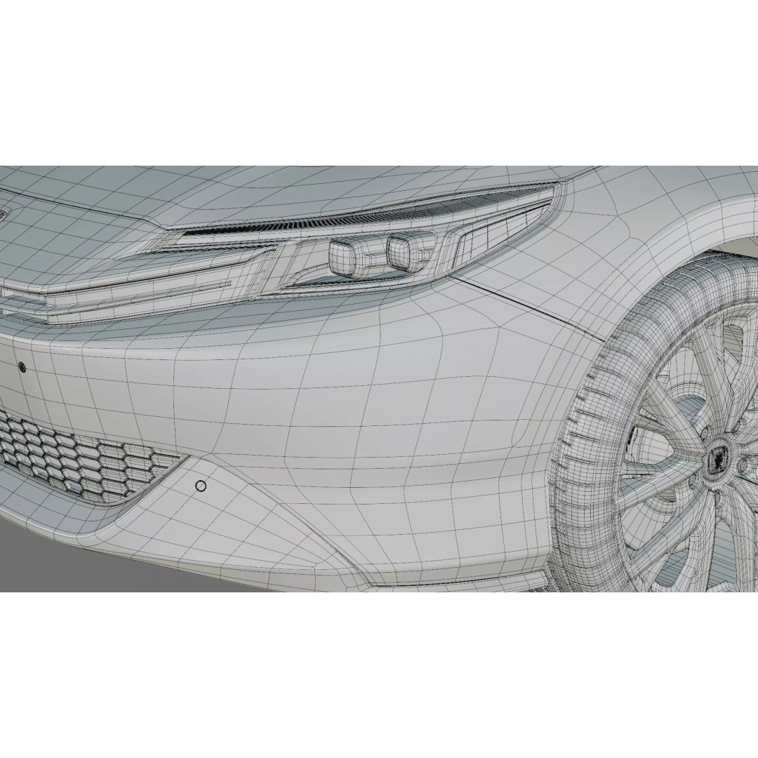 Honda Prelude 2026 3D Model – Detailed Interior & Exterior, FBX/OBJ - View 37