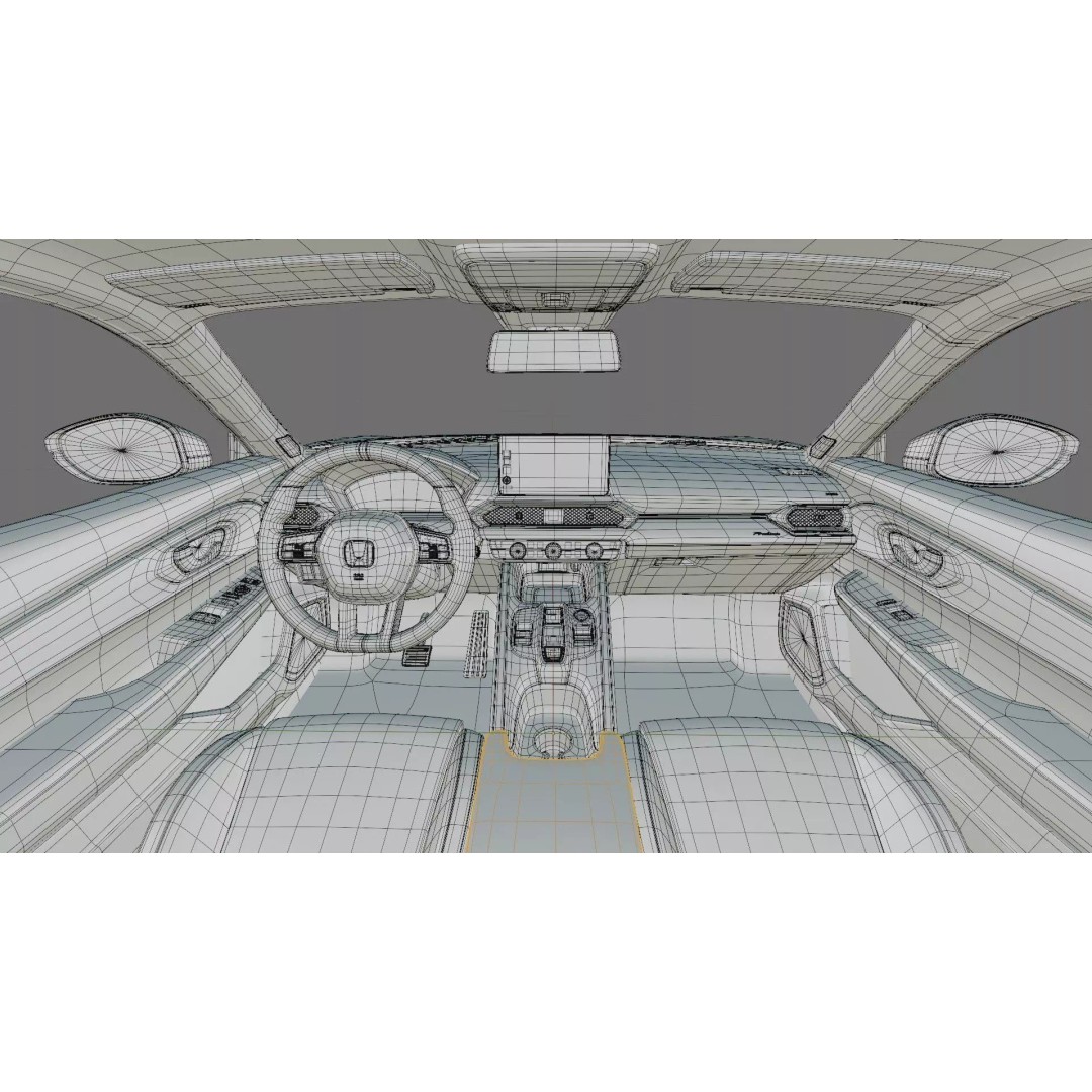 Honda Prelude 2026 3D Model – Detailed Interior & Exterior, FBX/OBJ - View 39
