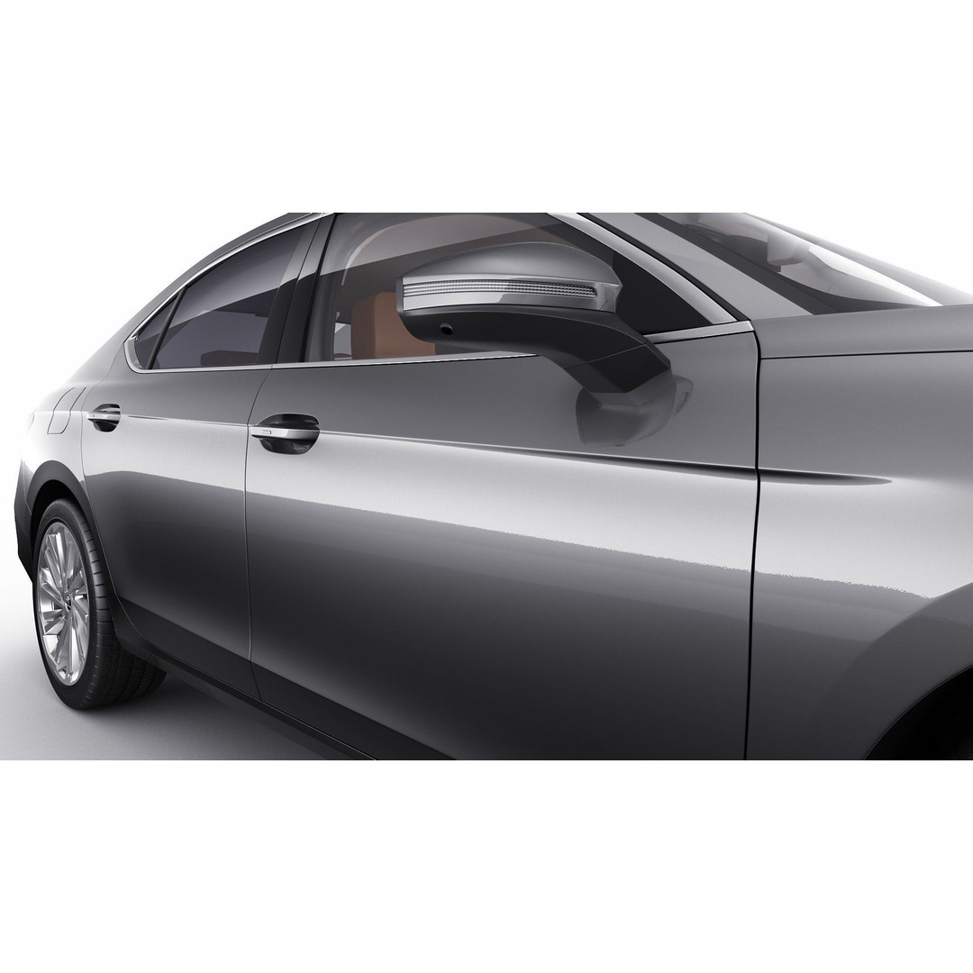 Skoda Superb 2024 3D Model – Detailed Sedan, Multiple Formats - View 18