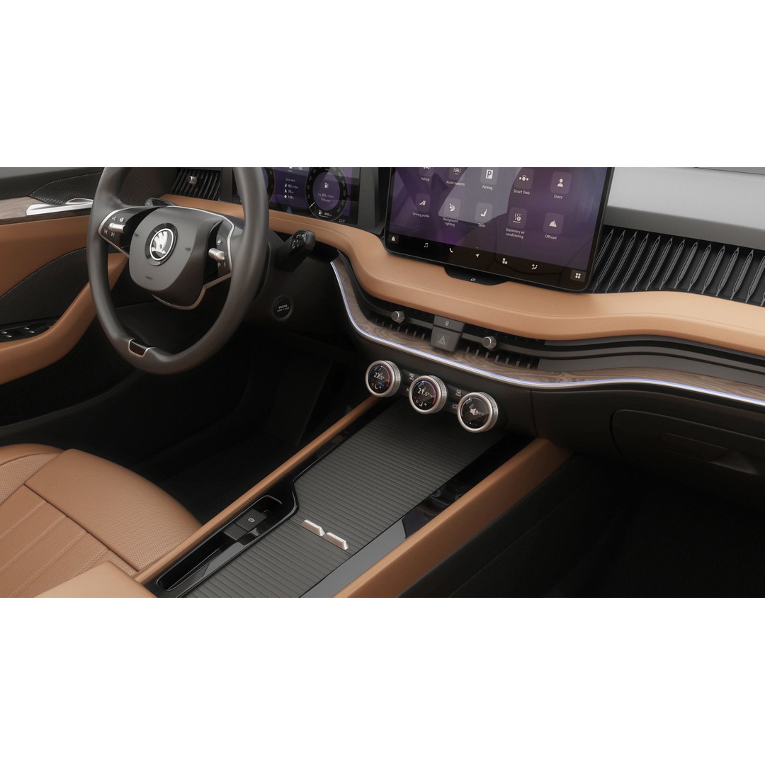 Skoda Superb 2024 3D Model – Detailed Sedan, Multiple Formats - View 27