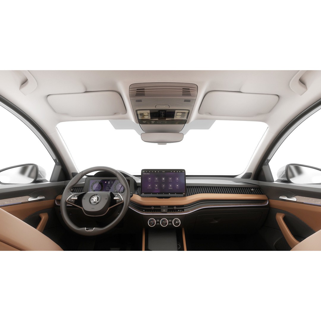 Skoda Superb 2024 3D Model – Detailed Sedan, Multiple Formats - View 29