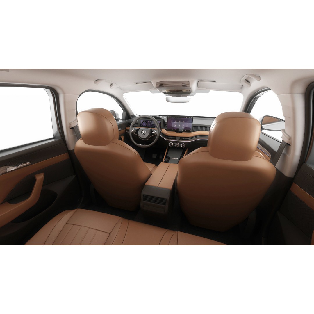 Skoda Superb 2024 3D Model – Detailed Sedan, Multiple Formats - View 30